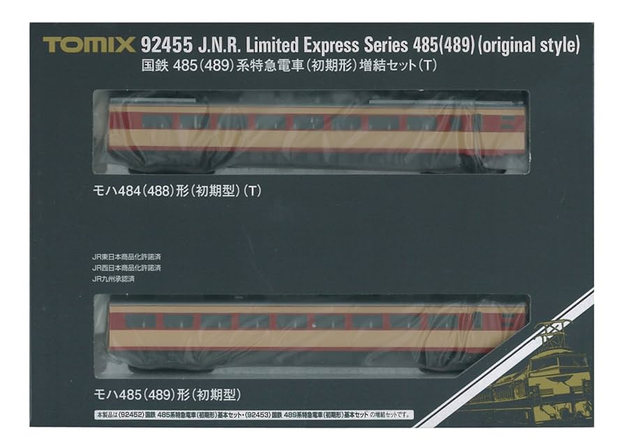 ドンさん 国鉄 485（489）系特急電車(初期型)増結セットT｜製品情報｜製品
